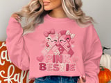 Pink Bestie Faux Patchwork Tee thumbnail 19
