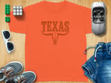 Texas Longhorn Skull Tee thumbnail 6