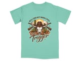 Desert Outlaw Skull Graphic T-Shirt thumbnail 9