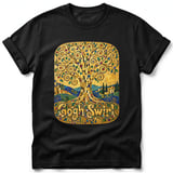 Gogh Swirl ~ Comfort Colors Premium Tee thumbnail 1