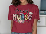 Whimsical School Nurse Graphic Tee thumbnail 12