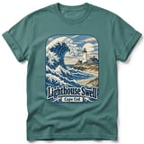Lighthouse Swell ~ Comfort Colors Premium Tee thumbnail 8