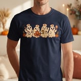 Ghost Nurse Halloween Tee thumbnail 4