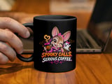 Spooky Calls Serious Coffee Mug thumbnail 5