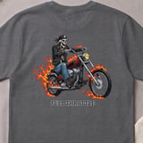 Road Reaper "Full Throttle" Vintage Biker T-Shirt thumbnail 1
