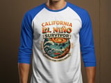 California El Nino Survivor Long Sleeve Tee thumbnail 5