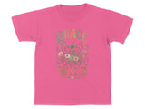 Grace Grows Wild Christian Youth T-Shirt, Boho Faith Tee, Vintage Floral Cross Design, Inspirational Religious Gift for Her, Nature Lover thumbnail 5
