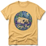 Gogh Pug ~ Comfort Colors Premium Tee thumbnail 7