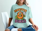Pickleball Comfort Colors Shirt, Monster Dinks, Vintage Graphic Tee thumbnail 12