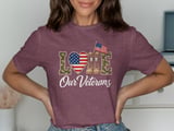 Love Our Veterans Tee thumbnail 1