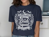 Halloween Wedding Bride Squad Tee thumbnail 2