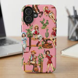 Retro Cowgirl Vintage Pinup MagSafe® Phone Case thumbnail 6
