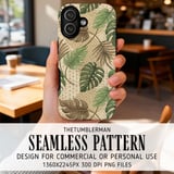 Lush Tropics Rattan Weave Digital Design Size Bundle Png thumbnail 6