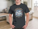 U.S. Coast Guard Always Ready T-Shirt, Patriotic Military Service Veteran Apparel, USCG Emblem Shirt, Nautical Hero Gift thumbnail 6