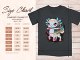 Kawaii Axolotl Archer T-Shirt thumbnail 7
