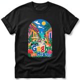 Gogh Isla Mujeres ~ Comfort Colors Premium Tee thumbnail 1