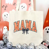 Spooky Mama Bow Tote Bag thumbnail 5