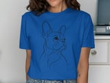 French Bulldog Line Art Tee thumbnail 3