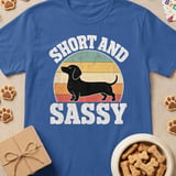 Short and Sassy Dachshund T-Shirt thumbnail 3