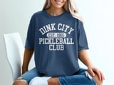 Pickleball Comfort Colors Shirt, Dink City Est. 1965 Pickleball Club, Vintage Athletic Graphic Tee thumbnail 4