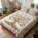 Nana's Family Tree Blanket thumbnail 4