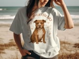 The Sweetheart Pitbull Tee | Cute Pittie Shirt | Pit Bull Mom Gift | Dog Lover Gift thumbnail 7