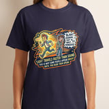 Light Travels Faster Than Sound Funny T-Shirt | Witty Sarcastic Quote Tee | Bright People Meme Humor Graphic Shirt thumbnail 7