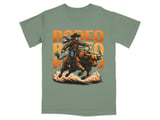 The Rodeo Fury Bull Rider T-Shirt thumbnail 5
