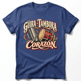 Güira Tambora Corazón T-Shirt – Dominican Music & Culture Tee thumbnail 2