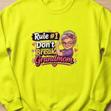 Rule 1 Don't Break Grandmom Sweatshirt thumbnail 4