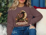 Reading After Dark Tee or Sweatshirt, Faux Patchwork Design thumbnail 19