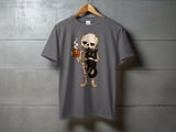 Skeleton Coffee and Cat Tee or Sweatshirt thumbnail 9