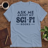 Ask Me About My Sci-Fi Books Softstyle Tee thumbnail 8