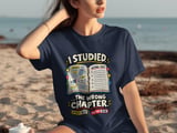 I Studied The Wrong Chapter Tee thumbnail 3