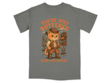 Buttered Your Last Biscuit Cowboy Cat Tee thumbnail 1