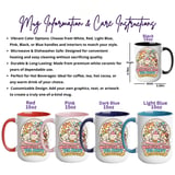 Whimsical Cats Tea Party Digital Mug thumbnail 3