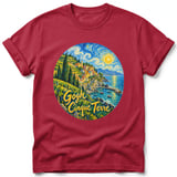 Gogh Cinque Terre ~ Comfort Colors Premium Tee thumbnail 3