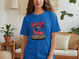 Retro Bingo Night Flamingo Tee thumbnail 1