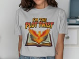 Cancer fighting t-shirt, Phoenix Plot Twist, Diagnosis T-Shirt, Cancer Awareness Shirt, Hope Tee, Book Phoenix T-shirt, Cancer Survivor Gift thumbnail 5