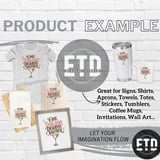 One Good Story Deserves Another Digital PNG | Martini Cocktail Quote Sublimation Design | Girls Night Out Drink Graphic thumbnail 6