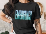 ER Nurse Emergency Department Healthcare T-Shirt, Medical Profession Practitioner Apparel thumbnail 1