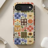 Floral Botanical Tile MagSafe® Phone Case thumbnail 4
