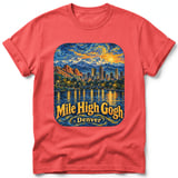 Mile High Gogh ~ Comfort Colors Premium Tee thumbnail 4