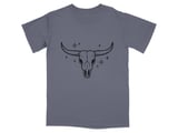 Mystic Steer Skull & Stars T-Shirt thumbnail 2