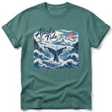 Alaska Tide ~ Comfort Colors Premium Tee thumbnail 8