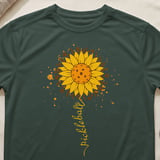 Pickleball Sport-Tek Performance Tee, Pickleball Sunflower Graphic, Moisture Wicking Court Apparel thumbnail 5