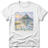 Gogh Mont Saint-Michel ~ Comfort Colors Premium Tee thumbnail 9