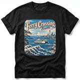 Ferry Crossing ~ Comfort Colors Premium Tee thumbnail 1