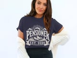 Pensioner Est. 2026 Mountain Escape T-Shirt thumbnail 2
