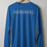 Pickleball Sport-Tek Long Sleeve Tee, Pastel Varsity Pickleball Script, Sun Shield Shirt thumbnail 6